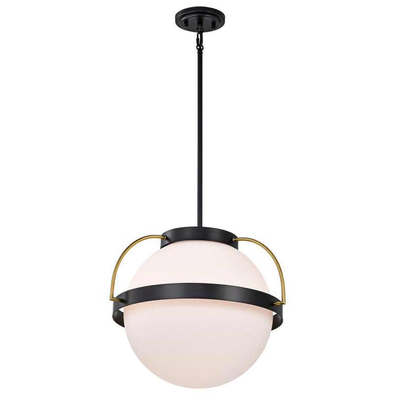 Nuvo Lighting 60-7774 One Light Pendant, Matte Black