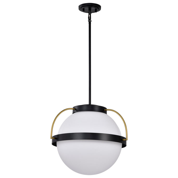 Nuvo Lighting 60-7774 One Light Pendant, Matte Black