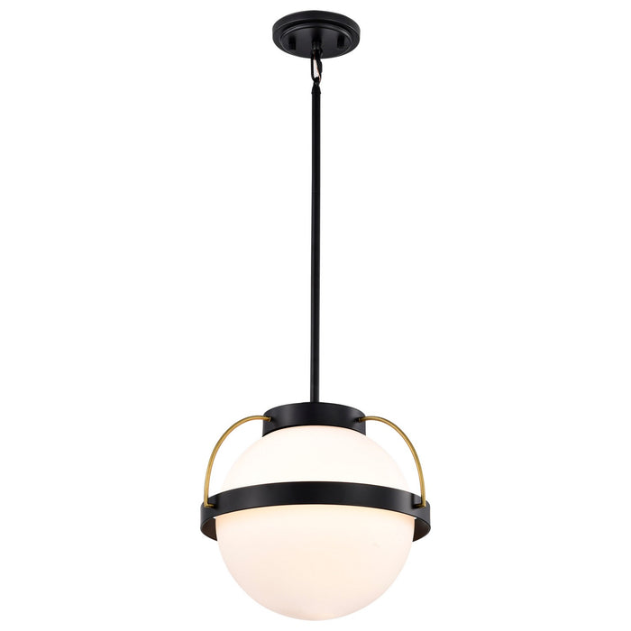 Nuvo Lighting 60-7775 One Light Pendant, Matte Black