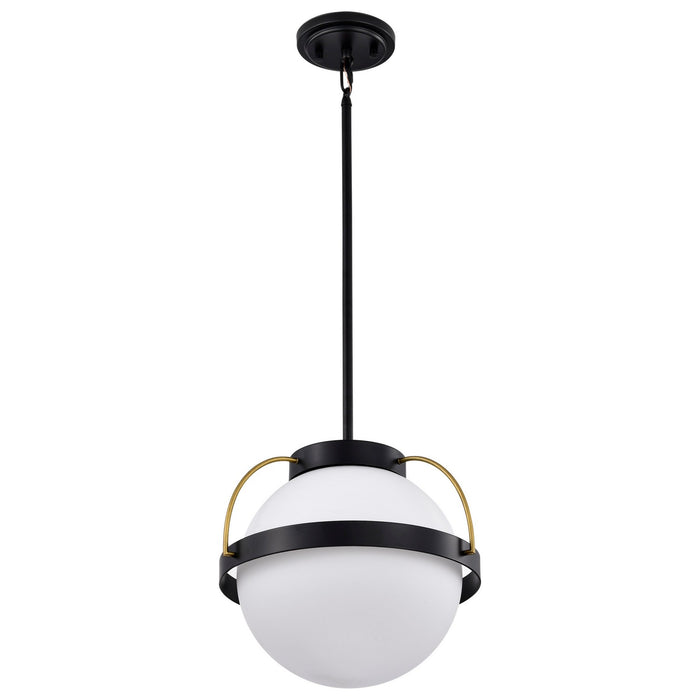 Nuvo Lighting 60-7775 One Light Pendant, Matte Black