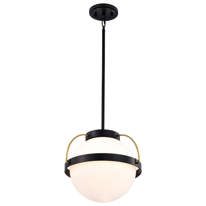 Nuvo Lighting 60-7775 One Light Pendant, Matte Black
