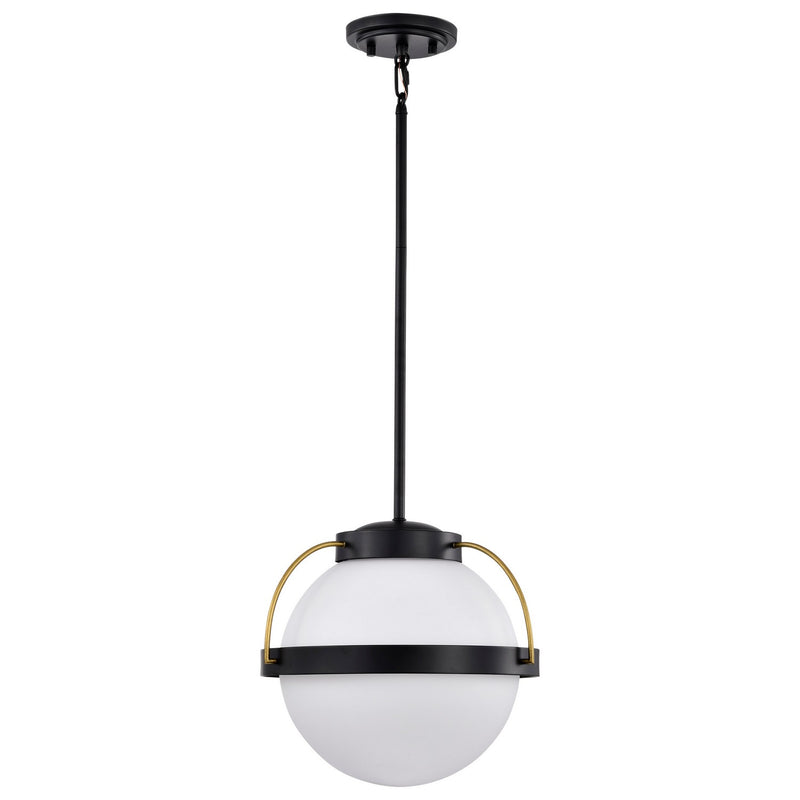 Nuvo Lighting 60-7775 One Light Pendant, Matte Black