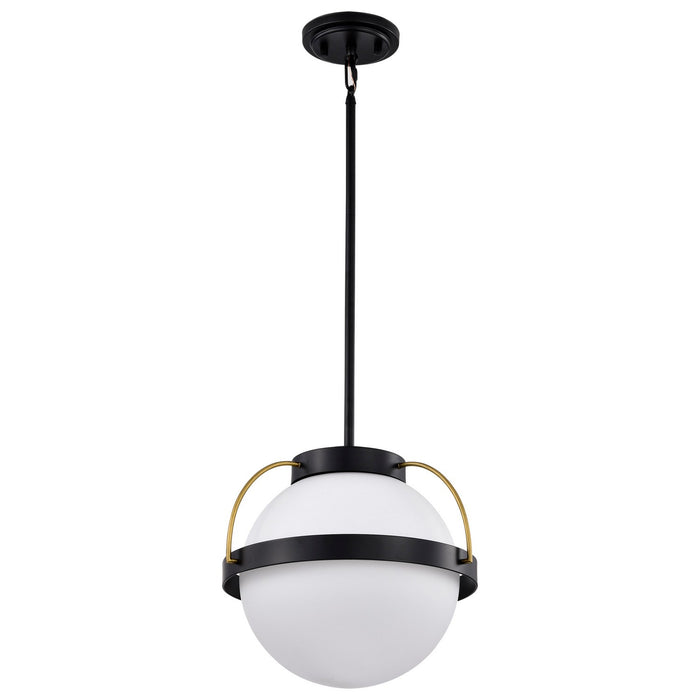 Nuvo Lighting 60-7775 One Light Pendant, Matte Black