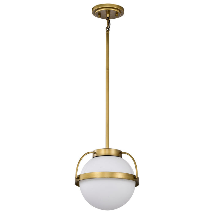 Nuvo Lighting 60-7783 One Light Pendant, Natural Brass