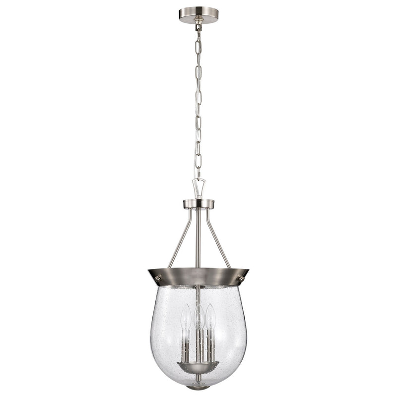 Nuvo Lighting 60-7802 Three Light Pendant, Brushed Nickel