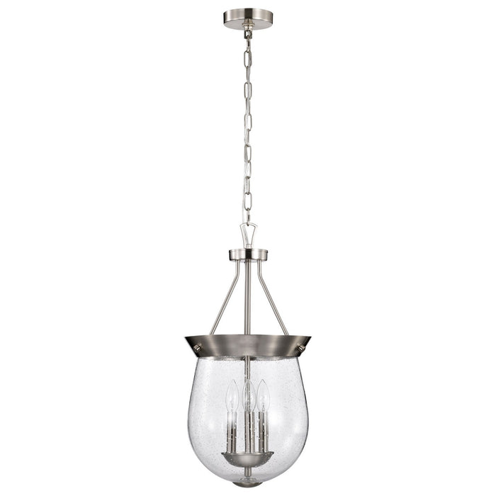 Nuvo Lighting 60-7802 Three Light Pendant, Brushed Nickel