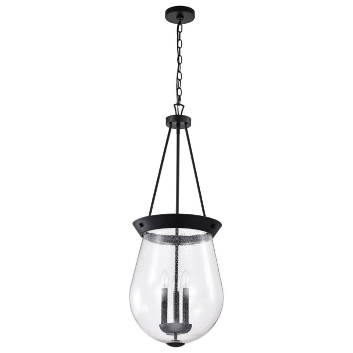 Nuvo Lighting 60-7803 Three Light Pendant, Matte Black