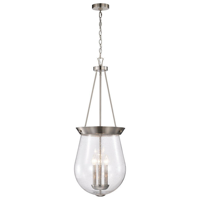 Nuvo Lighting 60-7805 Three Light Pendant, Brushed Nickel