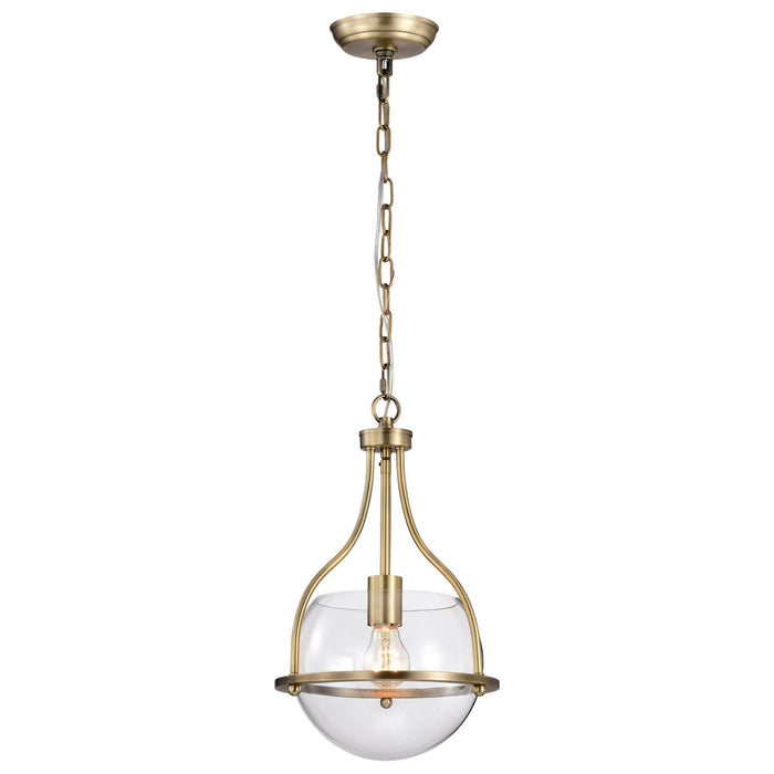 Nuvo Lighting 60-7815 One Light Pendant, Vintage Brass
