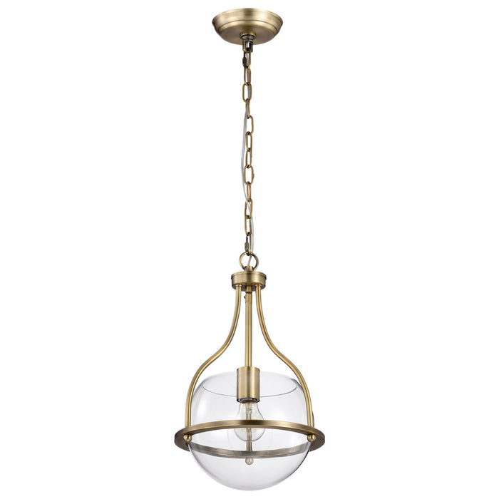 Nuvo Lighting 60-7815 One Light Pendant, Vintage Brass