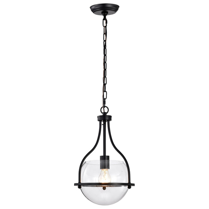 Nuvo Lighting 60-7817 One Light Pendant, Matte Black