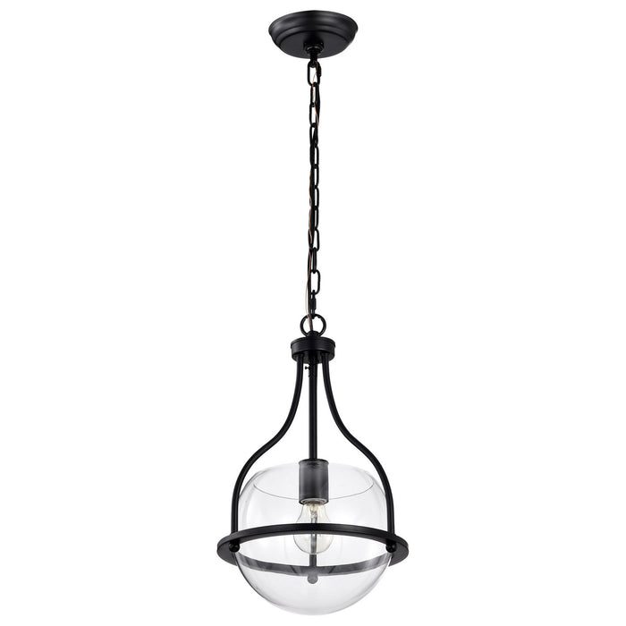 Nuvo Lighting 60-7817 One Light Pendant, Matte Black