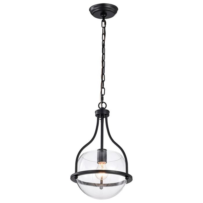 Nuvo Lighting 60-7817 One Light Pendant, Matte Black