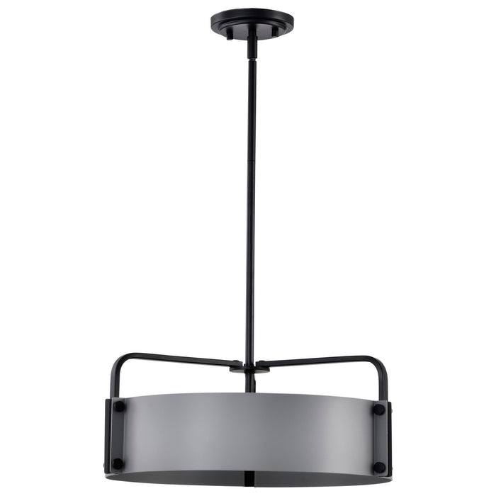 Nuvo Lighting 60-7853 Four Light Pendant, Matte Gray