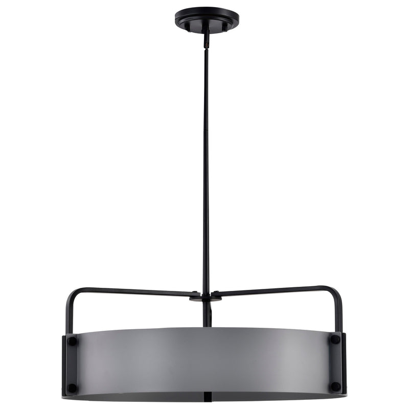 Nuvo Lighting 60-7854 Five Light Pendant, Matte Gray