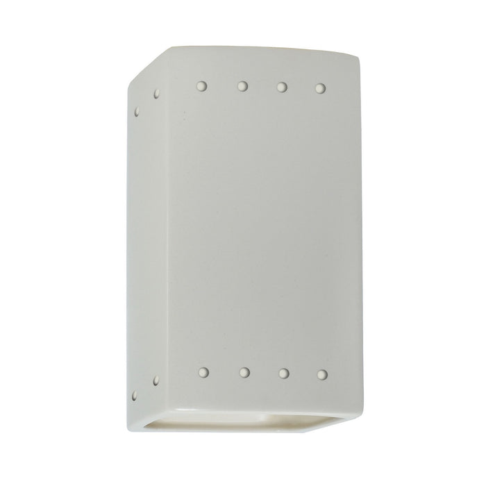 Justice Designs CER-5925W-MAT LED Wall Sconce, Matte White