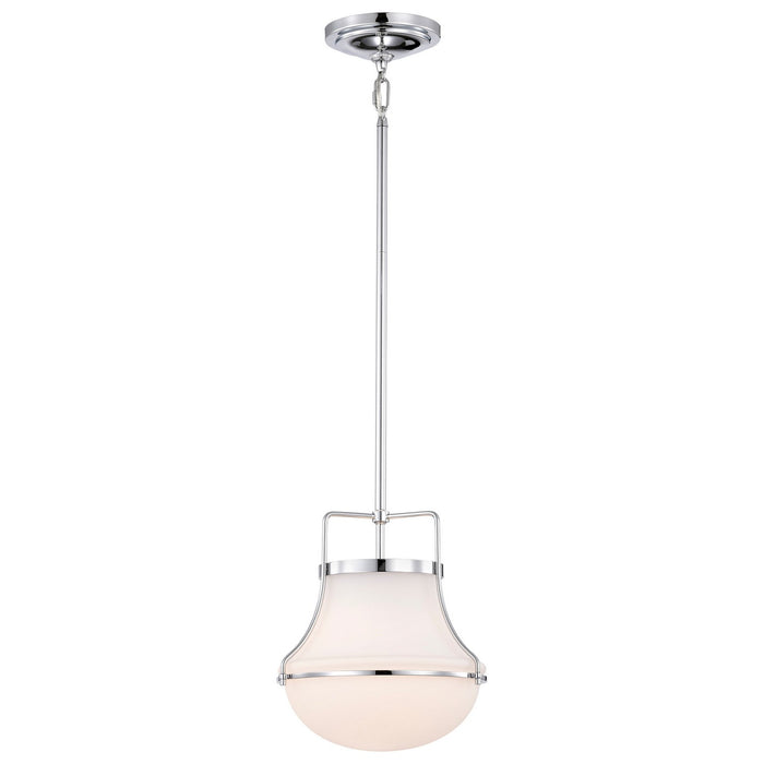 Nuvo Lighting 60-7872 One Light Pendant, Polished Nickel