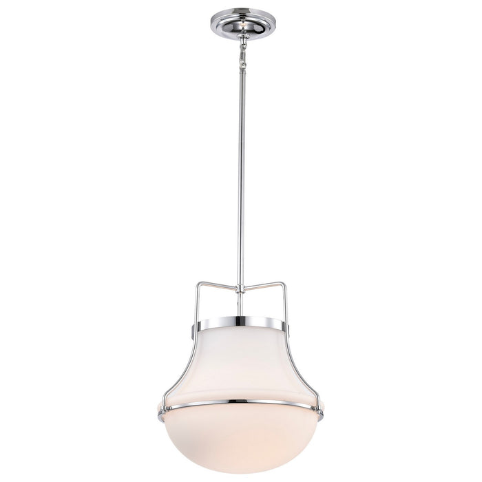 Nuvo Lighting 60-7873 One Light Pendant, Polished Nickel