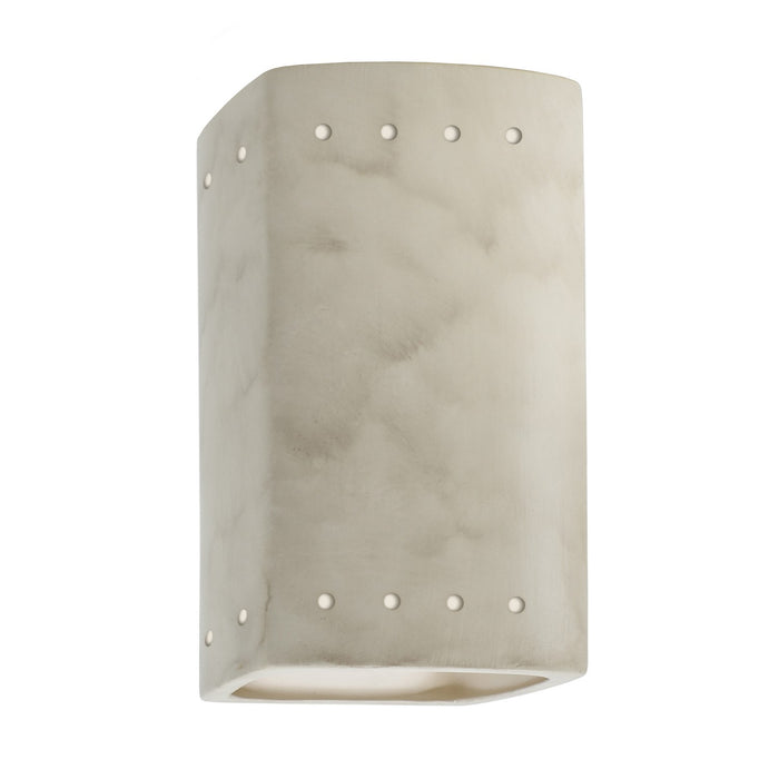 Justice Designs CER-5925W-PATA LED Wall Sconce, Antique Patina