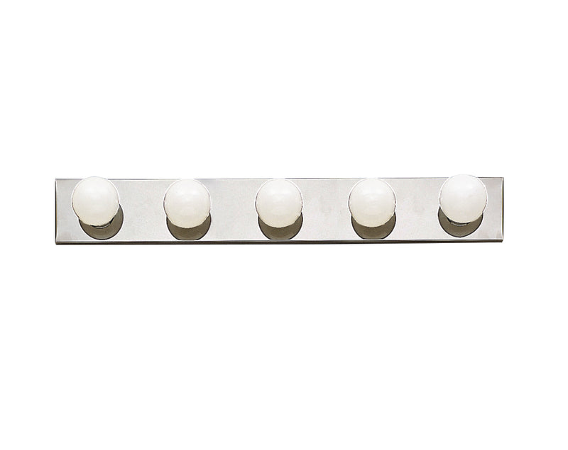 Kichler 625CH Five Light Linear Bath, Chrome