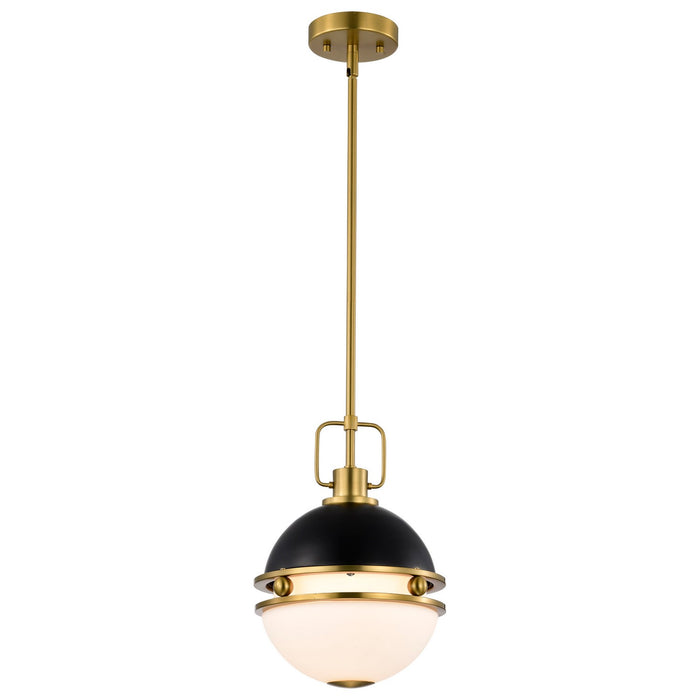 Nuvo Lighting 60-7876 One Light Pendant, Matte Black
