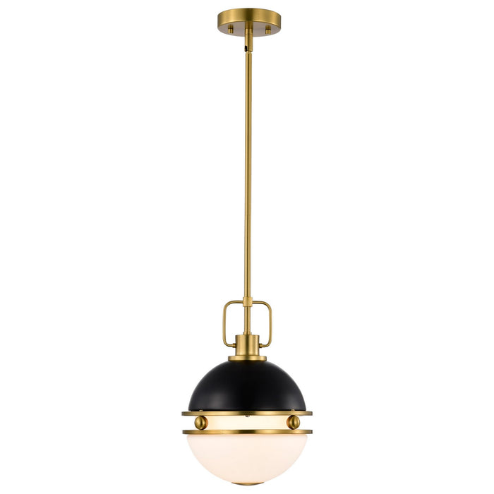 Nuvo Lighting 60-7876 One Light Pendant, Matte Black