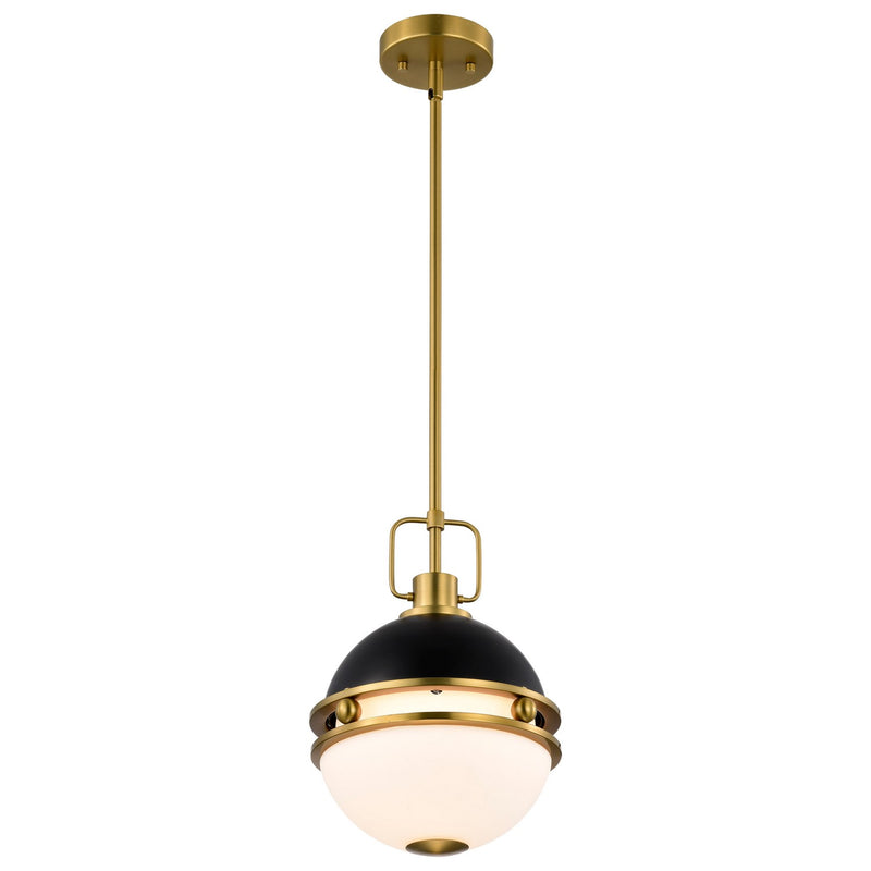 Nuvo Lighting 60-7876 One Light Pendant, Matte Black
