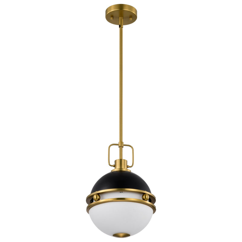 Nuvo Lighting 60-7876 One Light Pendant, Matte Black