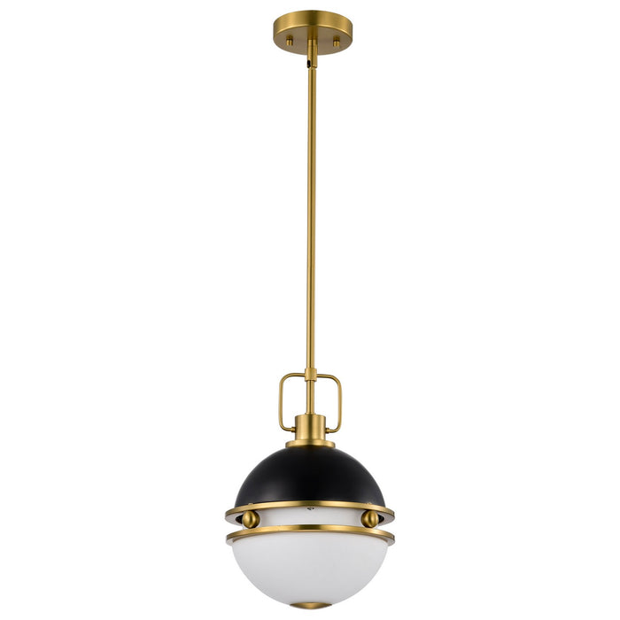 Nuvo Lighting 60-7876 One Light Pendant, Matte Black