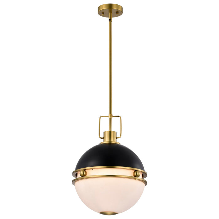 Nuvo Lighting 60-7878 Two Light Pendant, Matte Black