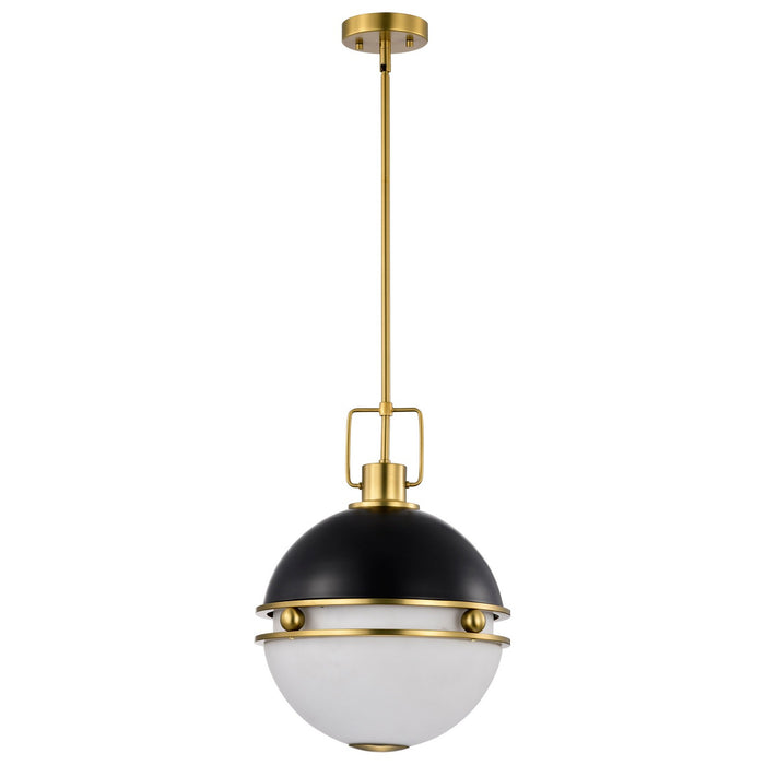 Nuvo Lighting 60-7878 Two Light Pendant, Matte Black