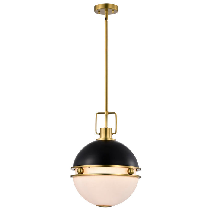 Nuvo Lighting 60-7878 Two Light Pendant, Matte Black