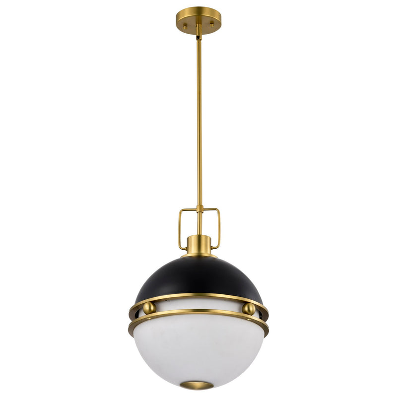 Nuvo Lighting 60-7878 Two Light Pendant, Matte Black