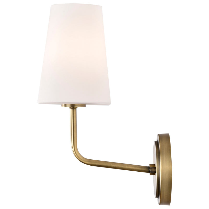Nuvo Lighting 60-7883 One Light Wall Sconce, Vintage Brass