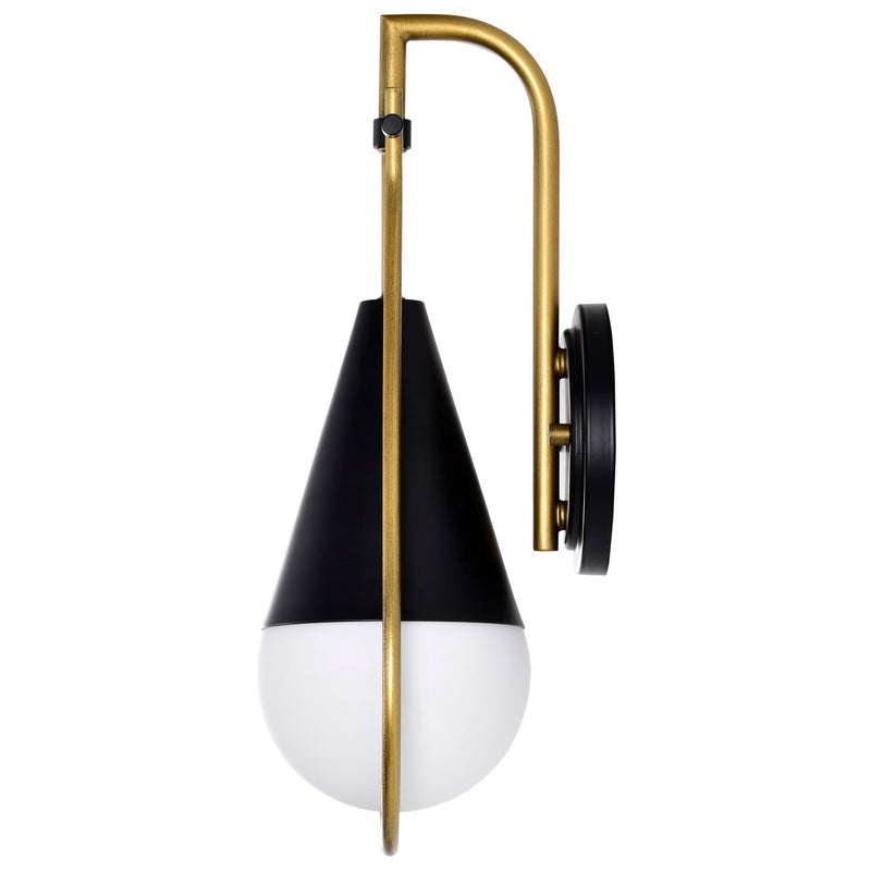 Nuvo Lighting 60-7901 One Light Wall Sconce, Matte Black