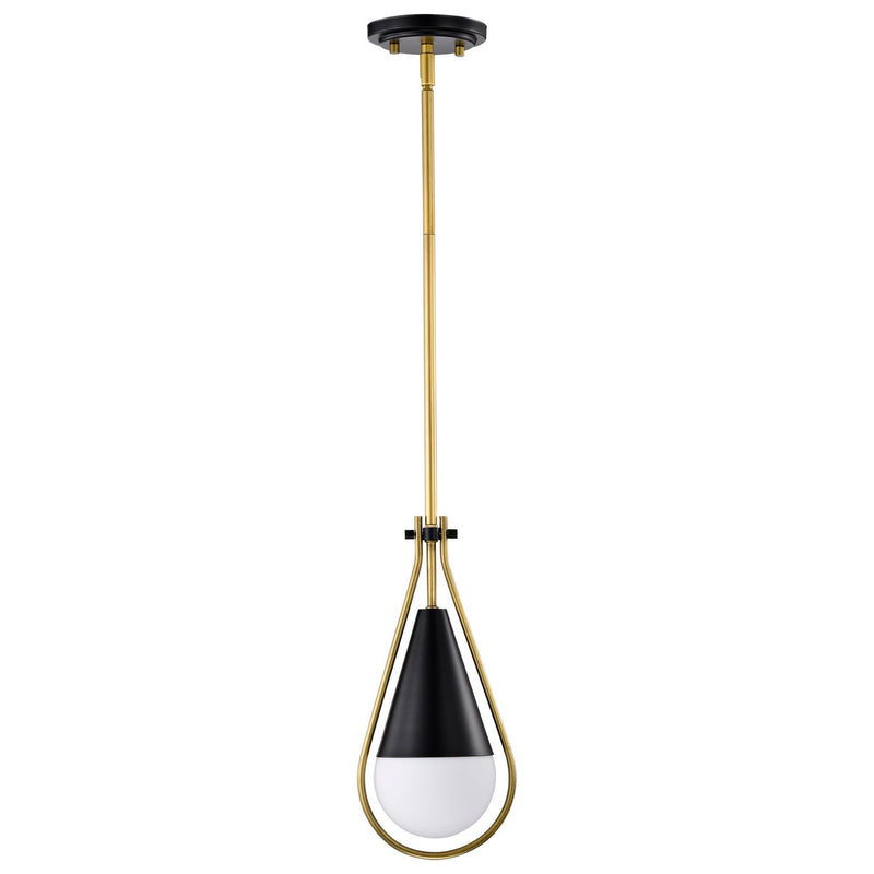 Nuvo Lighting 60-7903 One Light Pendant, Matte Black