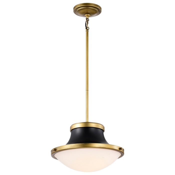 Nuvo Lighting 60-7907 One Light Pendant, Matte Black