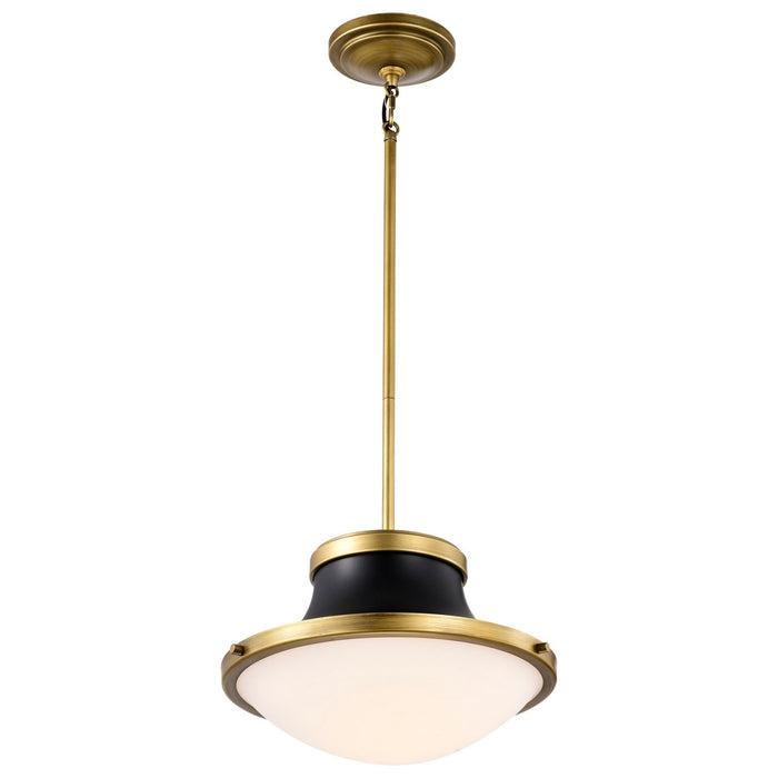 Nuvo Lighting 60-7907 One Light Pendant, Matte Black