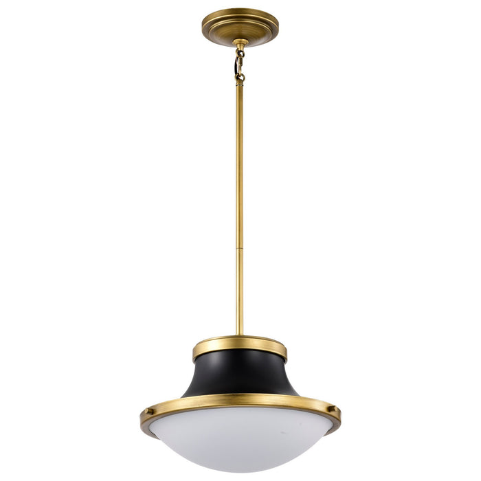 Nuvo Lighting 60-7907 One Light Pendant, Matte Black
