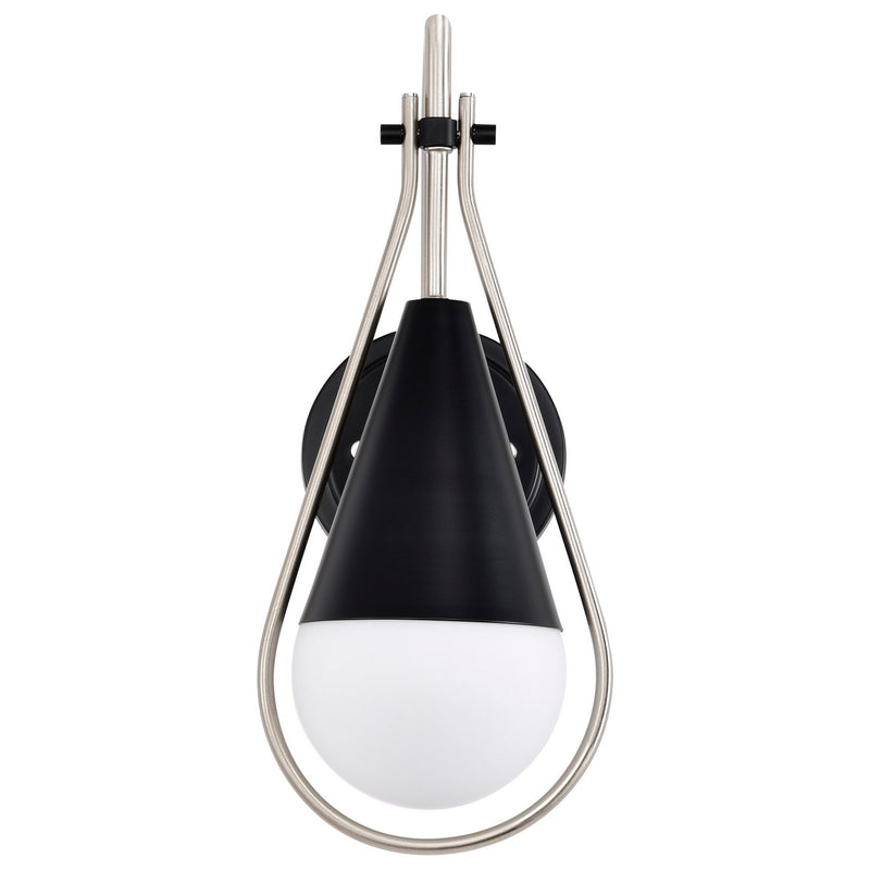 Nuvo Lighting 60-7911 One Light Wall Sconce, Matte Black