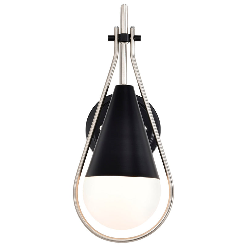 Nuvo Lighting 60-7911 One Light Wall Sconce, Matte Black