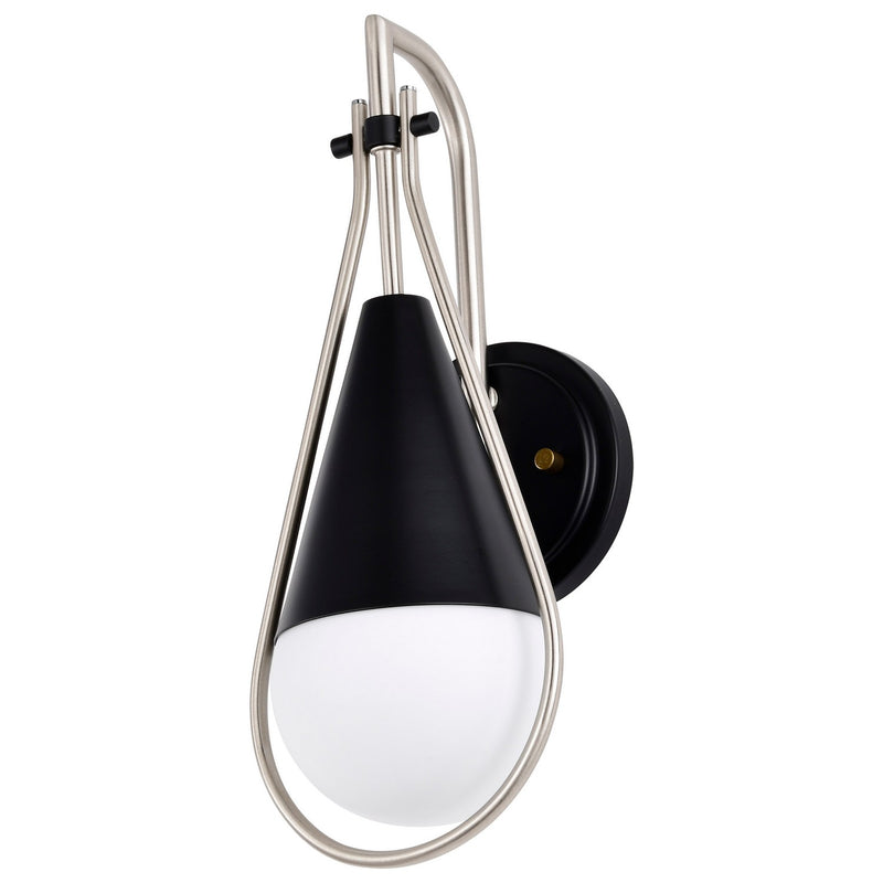 Nuvo Lighting 60-7911 One Light Wall Sconce, Matte Black