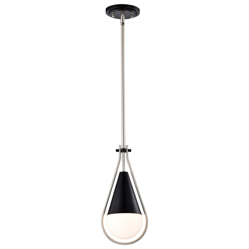 Nuvo Lighting 60-7912 One Light Pendant, Matte Black