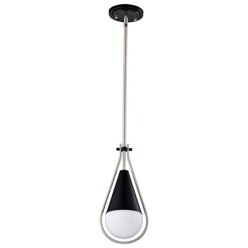 Nuvo Lighting 60-7912 One Light Pendant, Matte Black