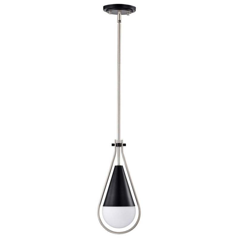 Nuvo Lighting 60-7912 One Light Pendant, Matte Black