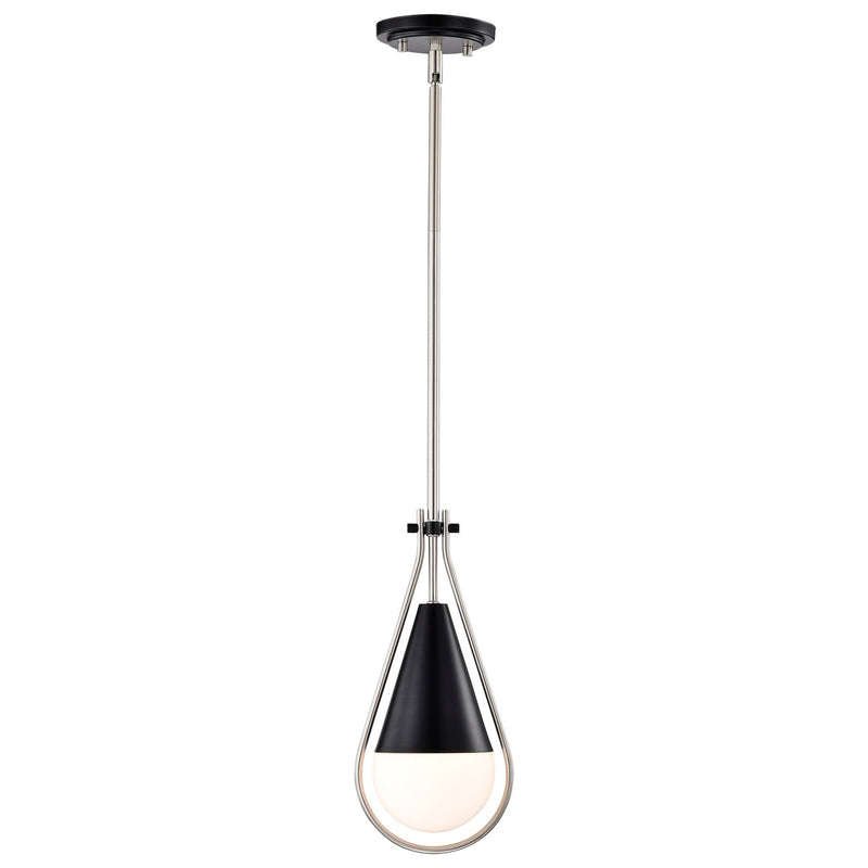 Nuvo Lighting 60-7912 One Light Pendant, Matte Black