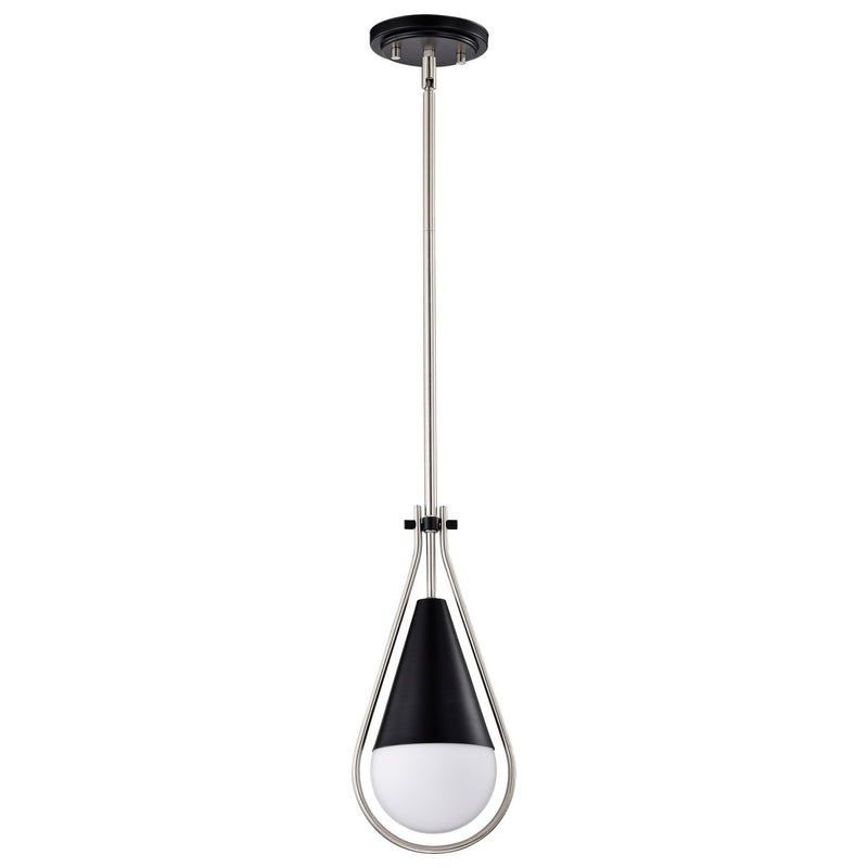 Nuvo Lighting 60-7912 One Light Pendant, Matte Black