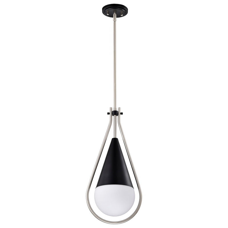 Nuvo Lighting 60-7913 One Light Pendant, Matte Black