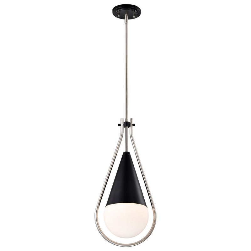 Nuvo Lighting 60-7913 One Light Pendant, Matte Black