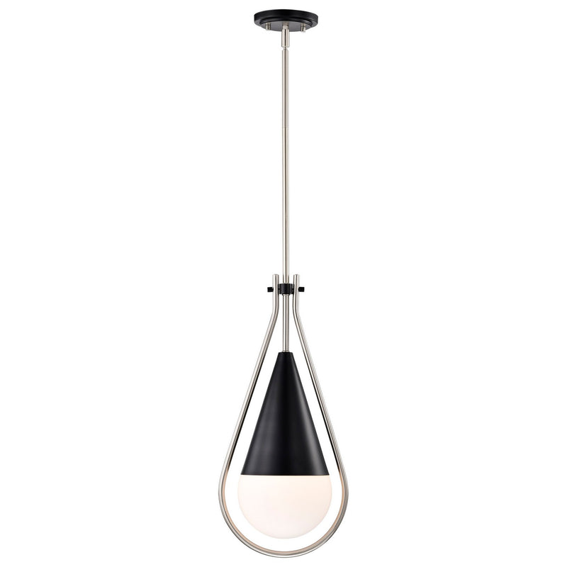 Nuvo Lighting 60-7913 One Light Pendant, Matte Black